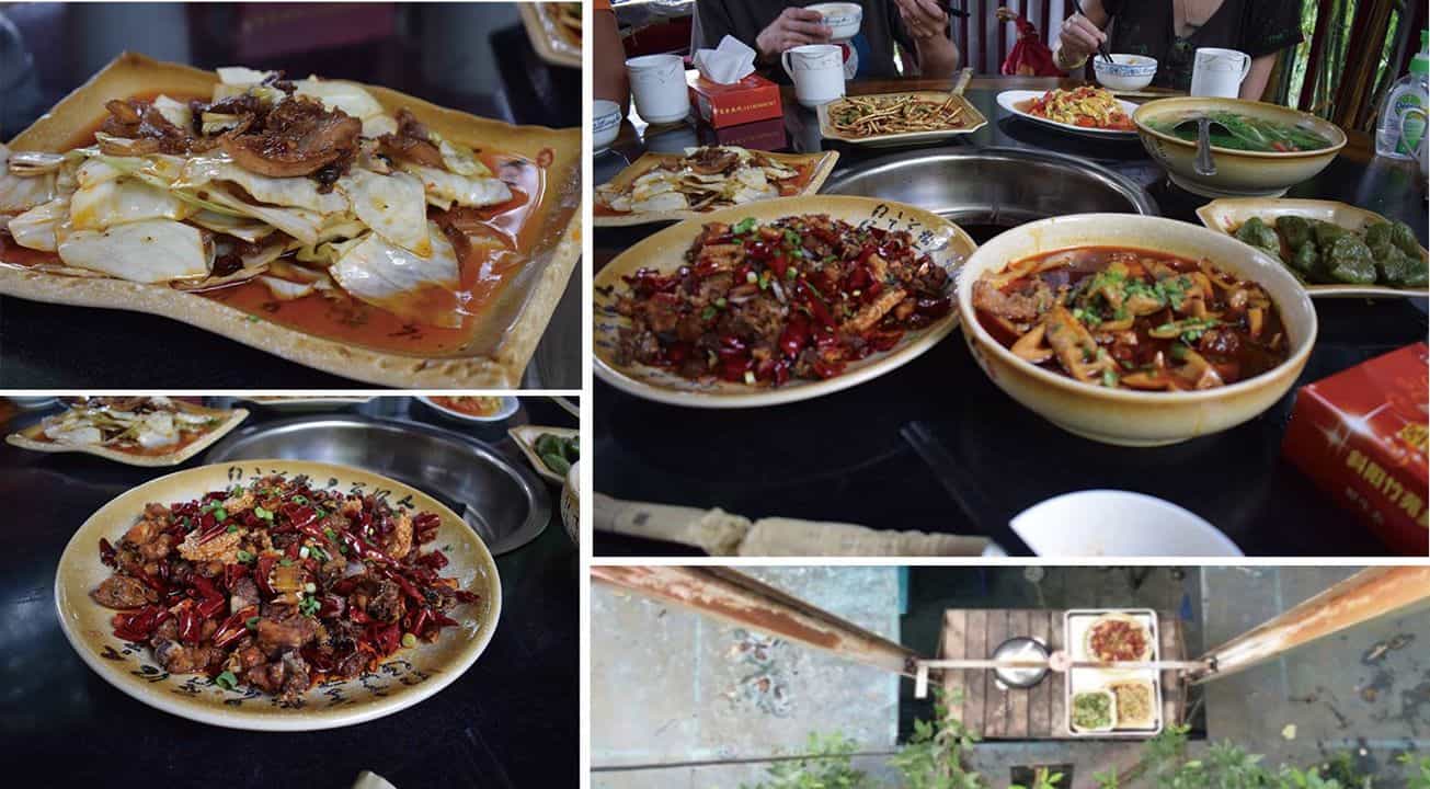 Mt Wugen Local Traditional Sichuan Dishes
